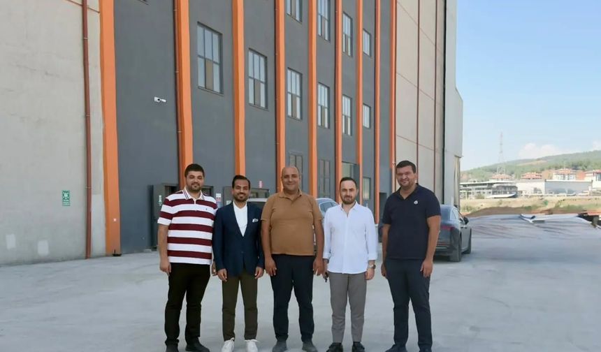 MÜSİAD Osmaniye'den Sunar Un Müdürü Kerem Çomu'ya Ziyaret