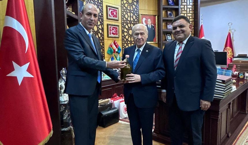MHP Genel Başkanı Bahçeli’ye Cerit ve Özer’den Ziyaret