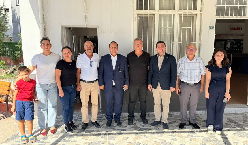 CHP Başkanı Rıza Tekerek'ten Eski İl Başkanı Ünlü'ye Ziyaret