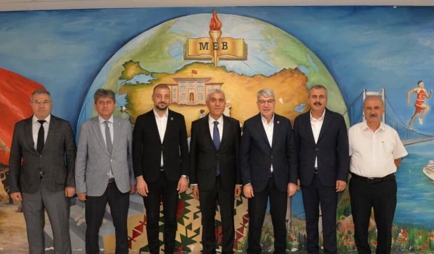 Osmaniye Milletvekili Gülsoy’dan İl Müdürü Albak’a Ziyaret