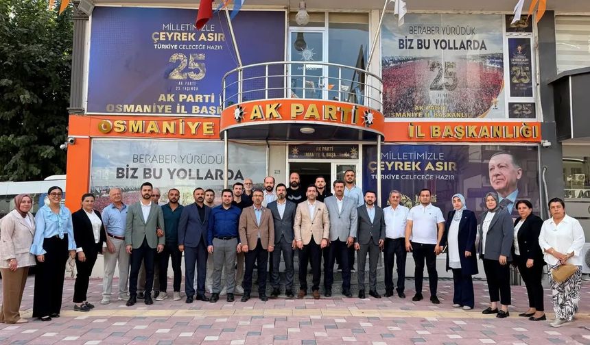 AK Parti Düziçi Başkanı Turgut Kararmaz Toplantıya Katıldı