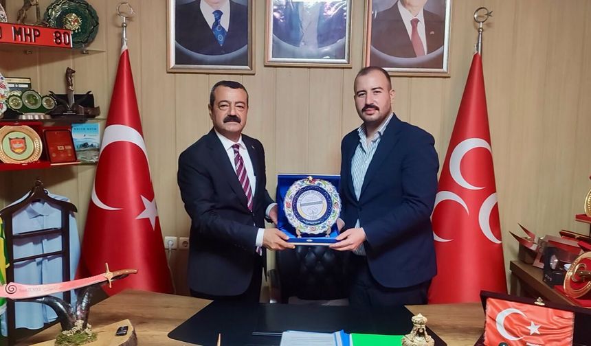 Aksoy ile Tuncer Osmaniye’de Bir Araya Geldi