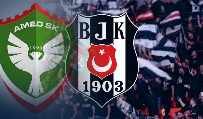 Amedspor-Beşiktaş Maçı Nasıl İzlenir? Yayın Bilgileri