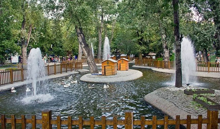 Ankara Çankaya’da Kuğulu Park Ziyaretçilerini Ağırlıyor
