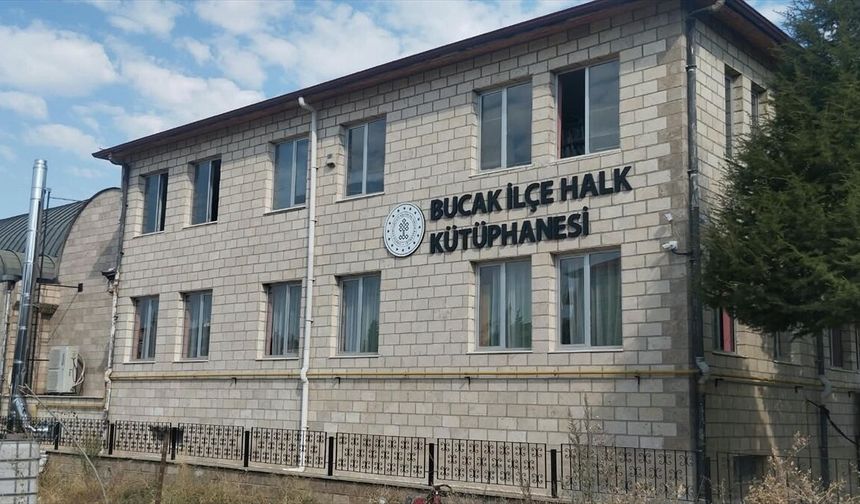 Bucak Halk Kütüphanesi'nden 14 bin 729 ziyaretçi faydalandı