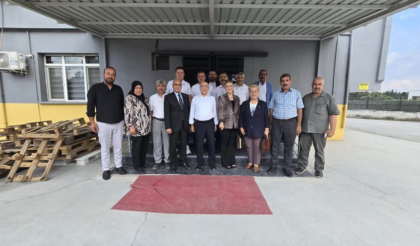 Cebelibereket Merkez Mahalle Muhtarlar Derneği’nden MHP Osmaniye İl Başkanı Yusuf Çomu’ya Ziyaret