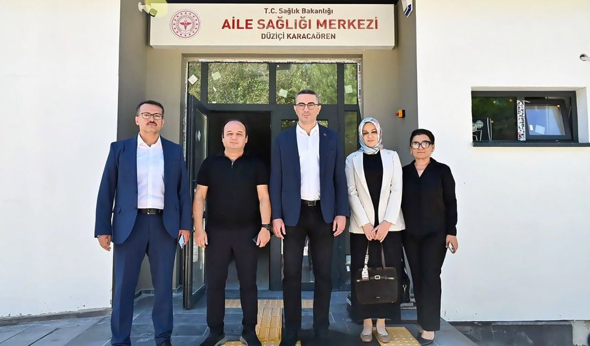 Düziçi Karacaören’e Yeni Aile Sağlığı Merkezi