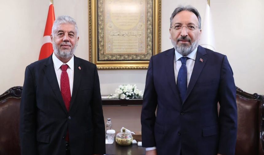 Düziçili Emekli Müftü Bekir Gerek’ten Diyanet’e Ziyaret
