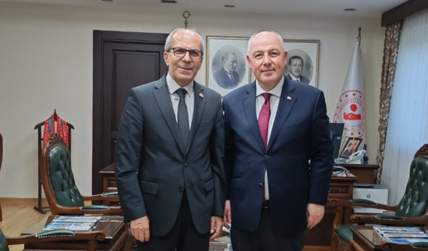 CGC Başkanı Cihangir, Eski Osmaniye Valisi Görüştü! Geçmişten Bugüne Osmaniye Konuşuldu