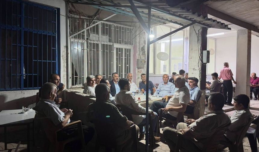MHP Düziçi İlçe Teşkilatı Ellek’te Vatandaşlarla Bir Araya Geldi