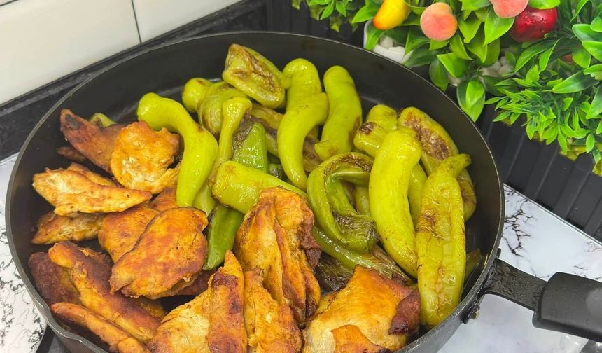 Giresun’da Tavuk ve Biberli Makarna Salatası Nasıl Yapılır?