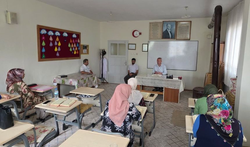 Hatay Erzin'de Kur'an Kurslarına Yeni Dönem Ziyareti