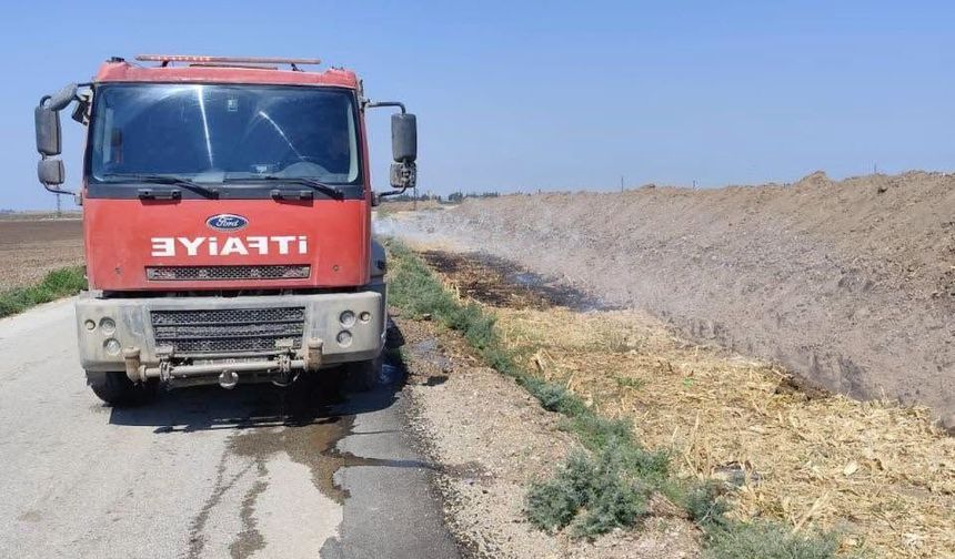 Hatay’da 4 İlçede Yangın Alevler Kontrol Altına Alındı