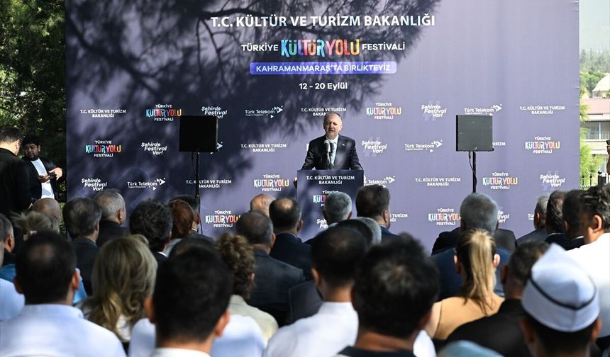 Kahramanmaraş Kültür Yolu Festivali başladı