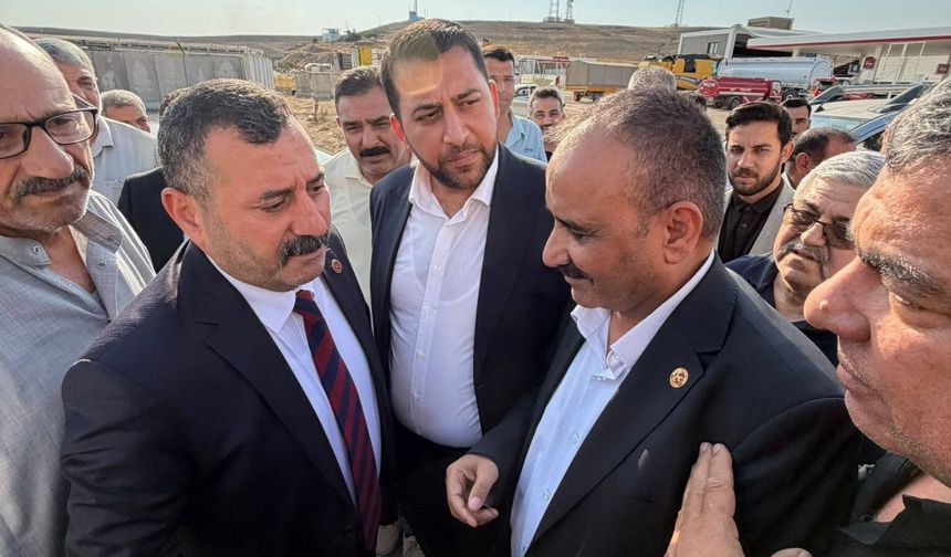 MHP İl Başkanı Osman Mutlu’dan Ceylanpınar ziyareti