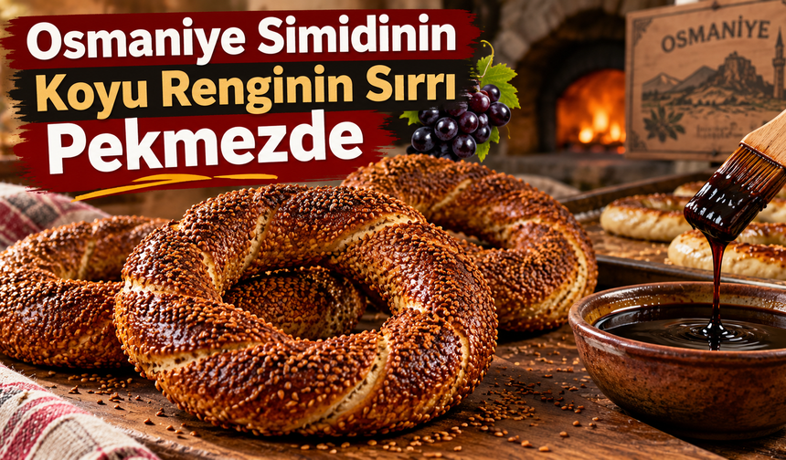Osmaniye Simidinin Koyu Renginin Sırrı