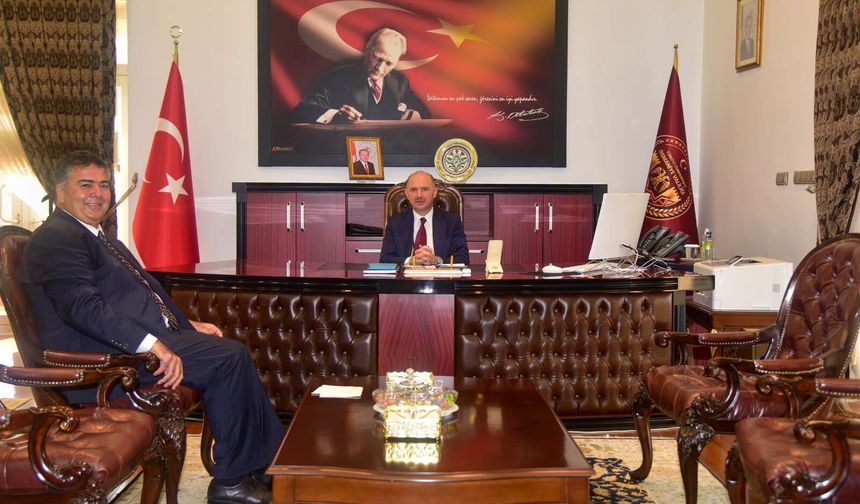 Osmaniye Valisi Serdengeçti’den Ahmet Cavit’e Teşekkür
