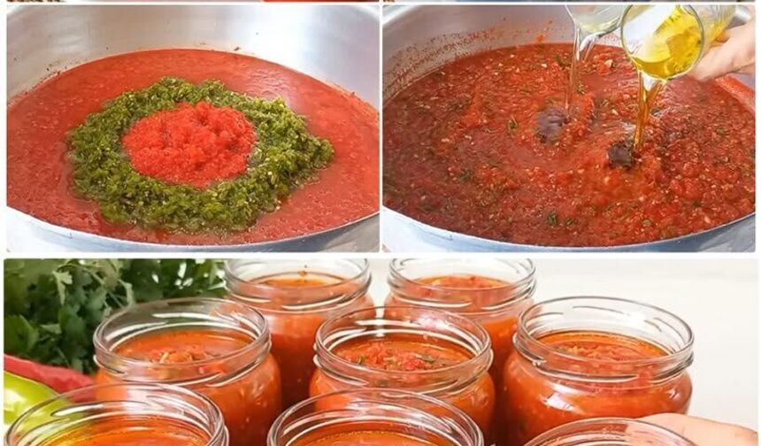 Osmaniye’de Kışlık Sos Nasıl Hazırlanır?