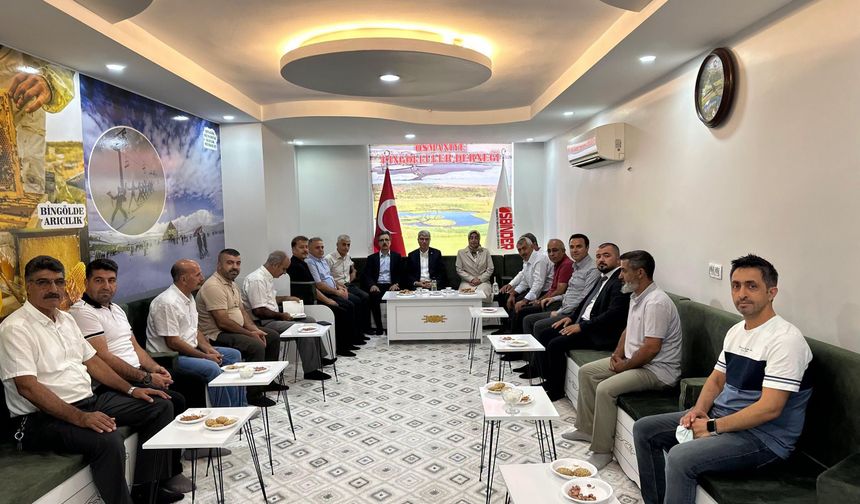 Milletvekili Gülsoy’dan Osmaniye Bingöllüler Derneği’ne Ziyaret