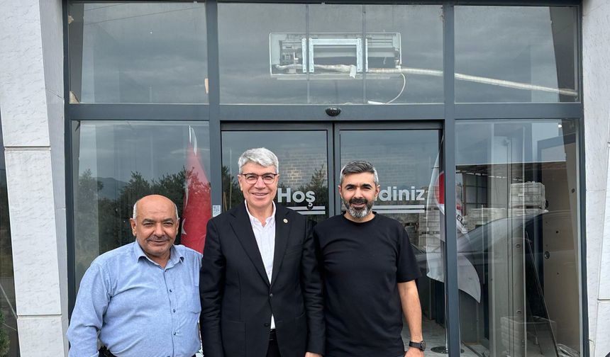 Osmaniye Milletvekili Gülsoy’dan Taş Çelik Yapı’ya Ziyaret