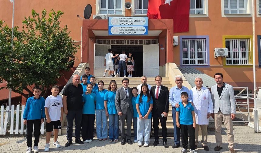 Sumbas’ta Yeni Eğitim Yılı Öncesi Okullara Yakın Takip