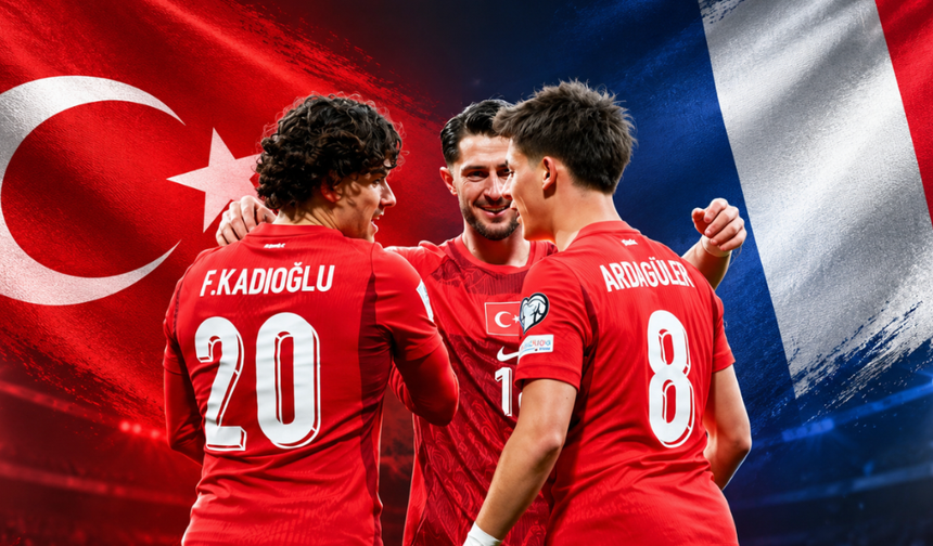 Türkiye-Fransa Maçı Canlı İzle İşte İlk 11'ler