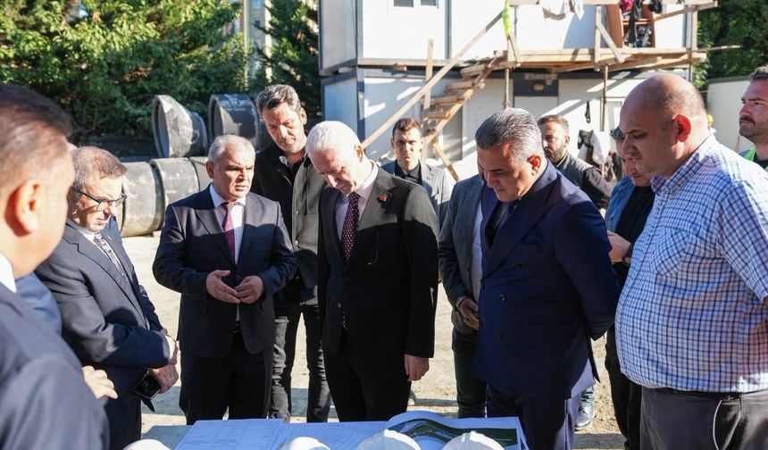 Vali Gül İstanbul’da Yeni Anaokulu İnşaatını İnceledi