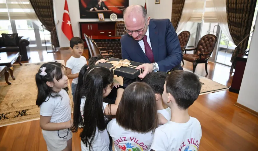 Osmaniye Valiliğinde Minik Misafirler