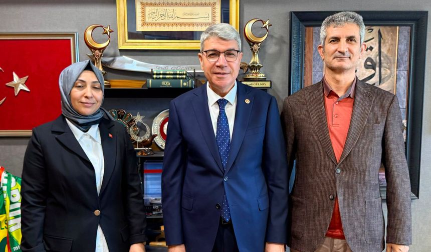 Milletvekili Gülsoy Türker Çiftini TBMM’de Ağırladı