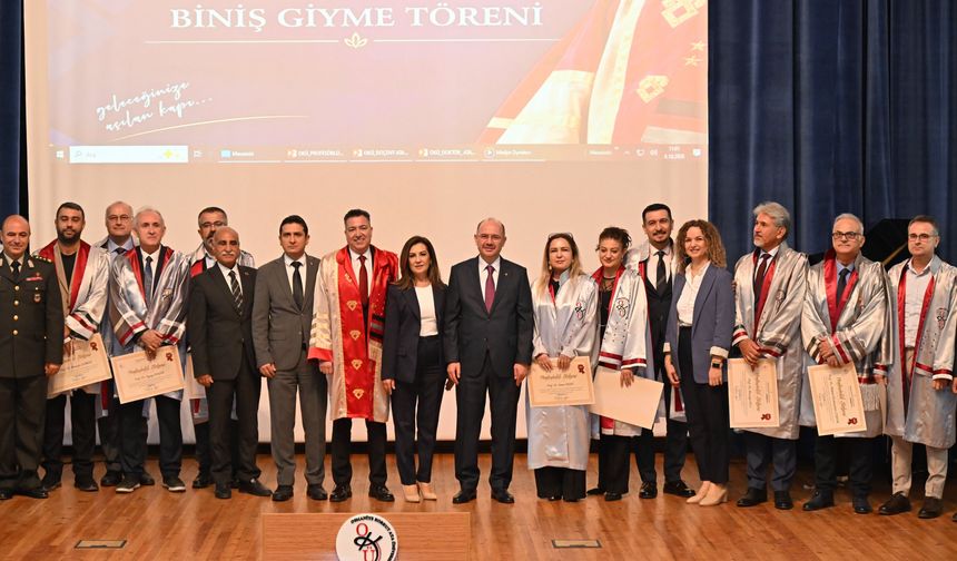 Osmaniye Valisi Serdengeçti Akademik Törene Katıldı