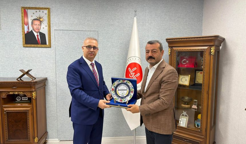 Osmaniye’de Başkan Aksoy’dan Müftü Taşçı’ya Ziyaret