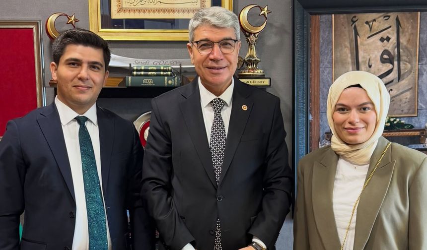 Osmaniye Milletvekili Gülsoy’a TBMM’de Hemşehri Ziyareti
