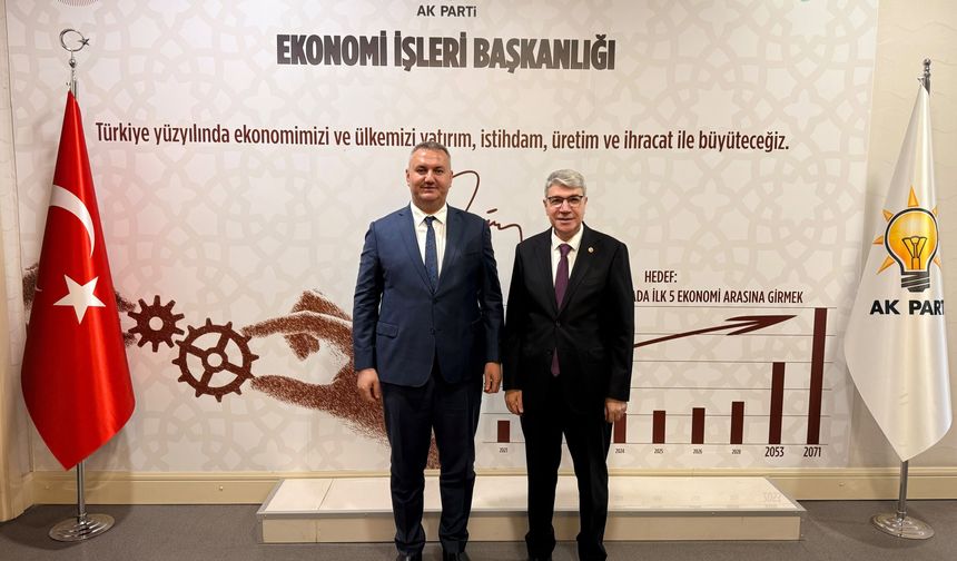 Başkan İba ve Uyutmaz'dan Milletvekili Gülsoy'a Ziyaret