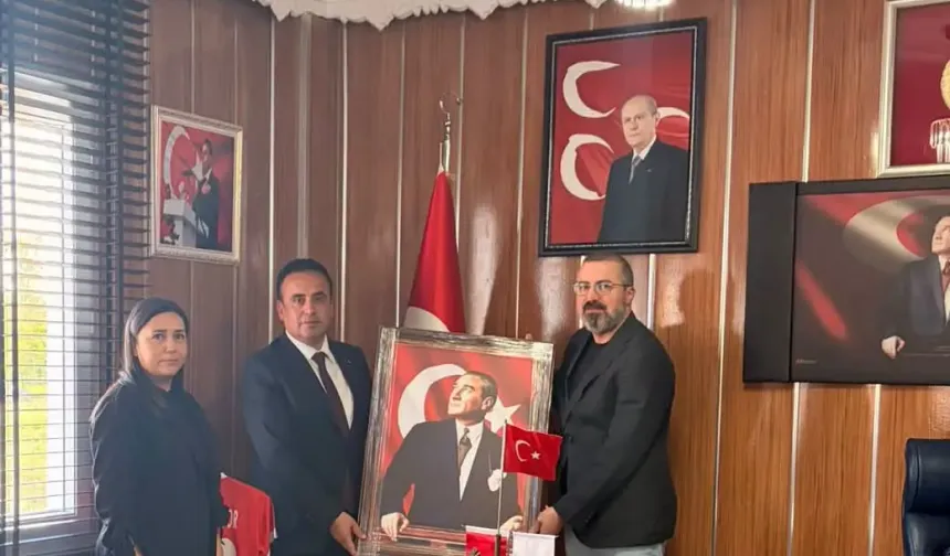 Çukurova Belediyeler Birliği Heyetinden Böcekli Belediyesine Ziyaret