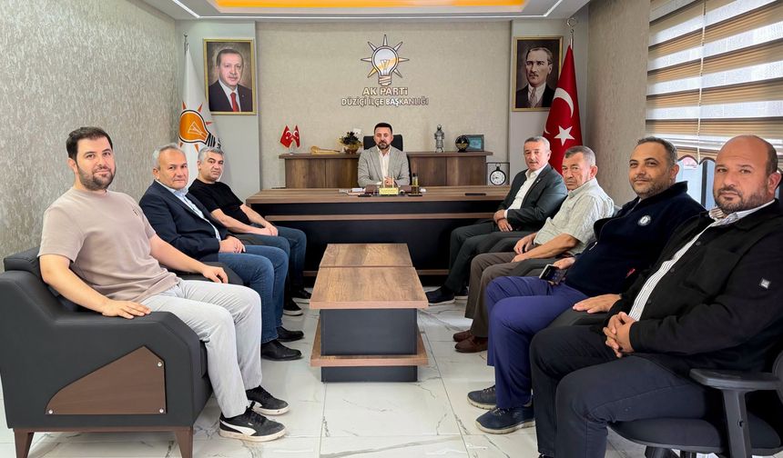 Düziçi AK Parti İlçe Başkanı Kararmaz’a Sağlık-Sen Ziyareti