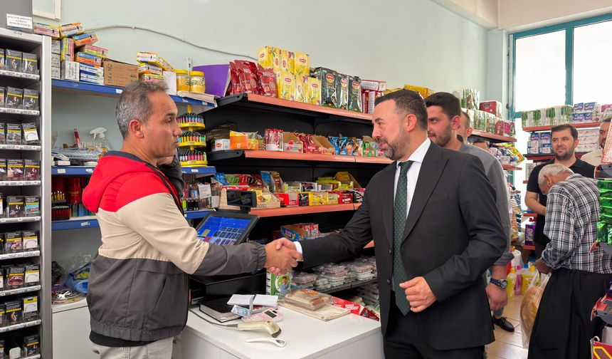 Düziçi AK Parti İlçe Başkanı Kararmaz’dan Esnaf Ziyareti