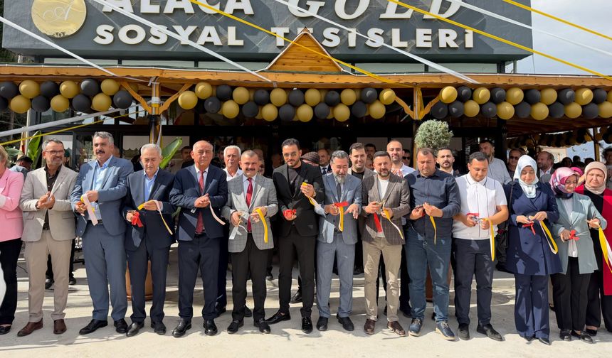 Düziçi’nde Alaca Gold Restoran Cafe Açıldı
