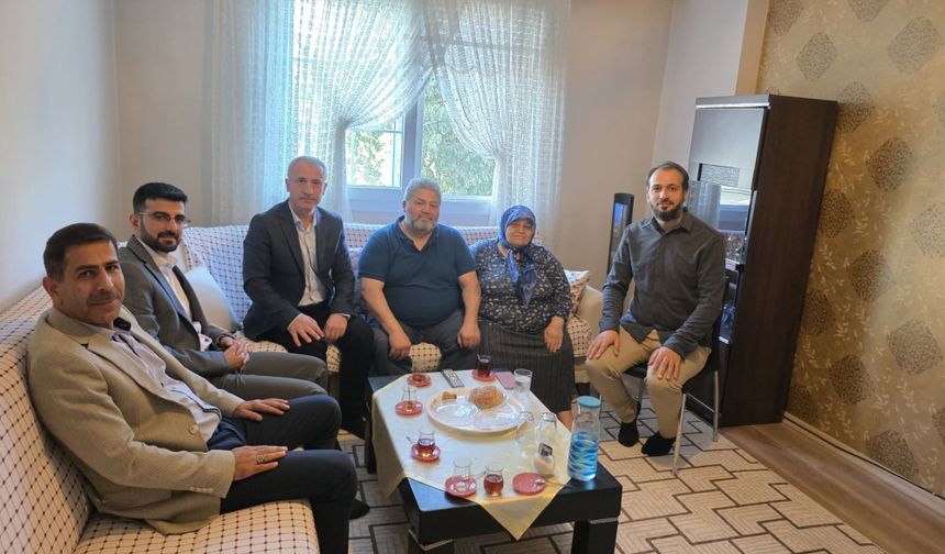 Erzin Müftüsü Mustafa Arslan’dan Hane Ziyaretleri