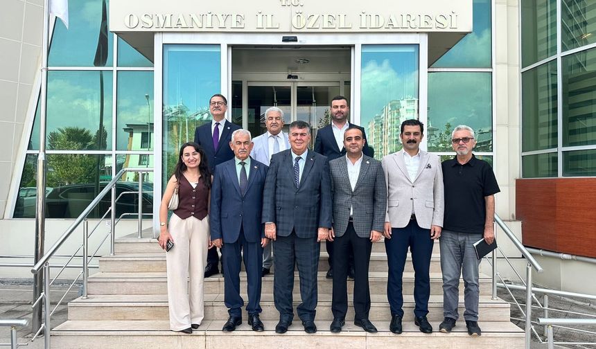 Güvel’den İl Genel Meclisi Başkanı Cavit’e Ziyaret