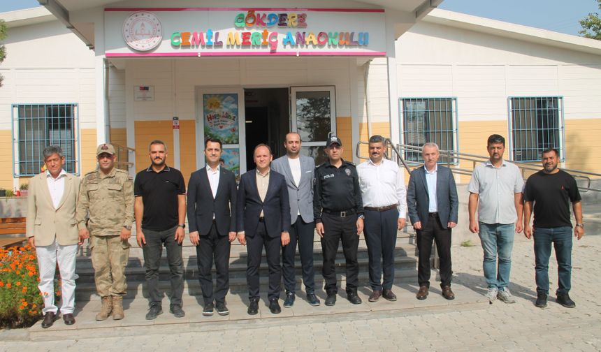 Hatay Erzin Kaymakamı Akpınar'dan Anaokulu Ziyareti
