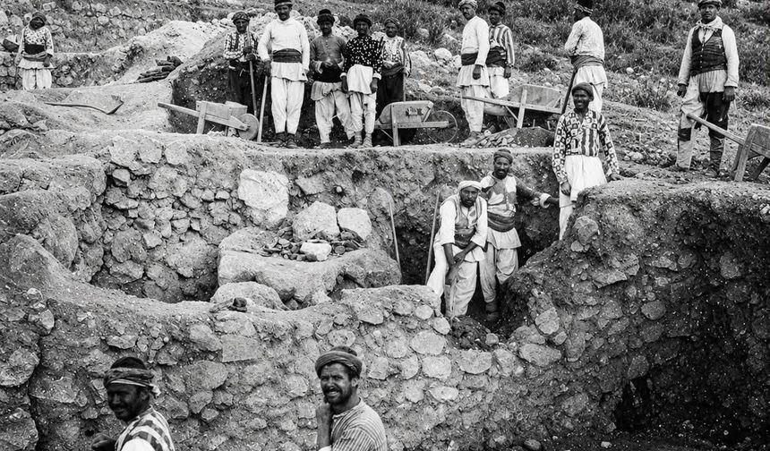 Hattuşa’nın Tarihi Kazı Fotoğrafları Gün Yüzüne Çıktı