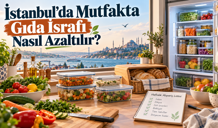 İstanbul’da Mutfakta Gıda İsrafı Nasıl Azaltılır?