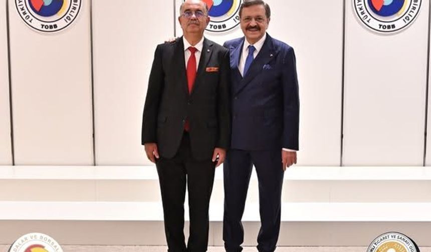 Kadirli TSO Başkanı Mehmethan Yüksel, Rifat Hisarcıklıoğlu İle Buluştu