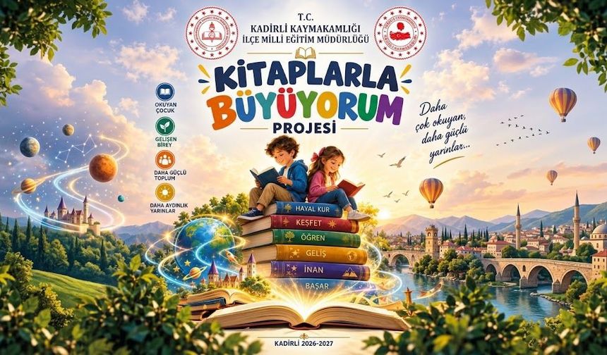 Kadirli’de “Kitaplarla Büyüyorum” Projesi Sürüyor