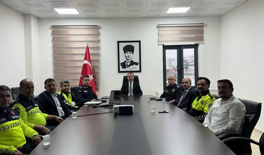 Kadirli'de Trafik Komisyonu Toplandı Neler Görüşüldü?