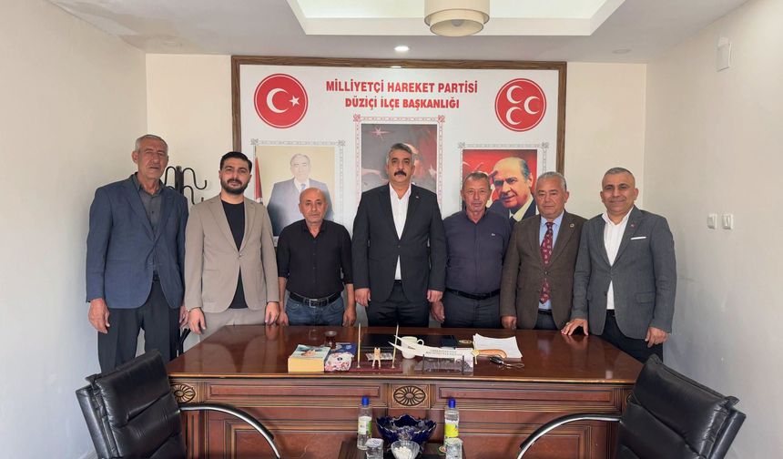 Osmaniye Düziçi Atalan'da MHP Belde Başkanı Belli Oldu