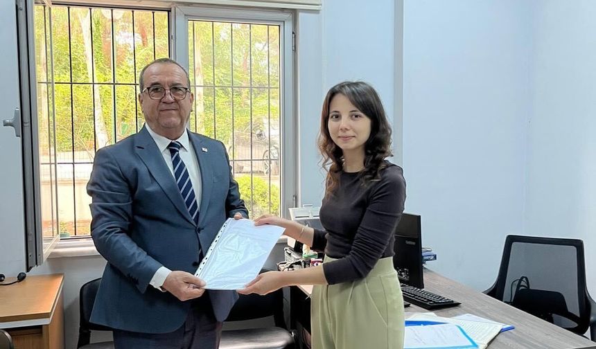 Osmaniye Düziçi’nde Erol Tabak Mazbatasını Aldı