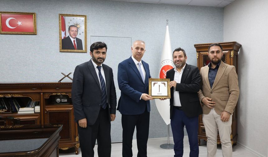 Osmaniye İl Müftüsü Ahat Taşcı'ya AHAD-SEN Ziyareti