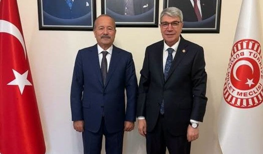 Osmaniye Milletvekili Gülsoy'dan Taytak'a Tebrik Ziyareti