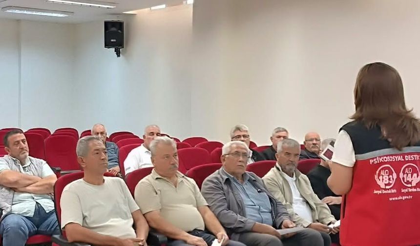 Osmaniye Toprakkale'de Servisçilere Sosyal Hizmet Eğitimi